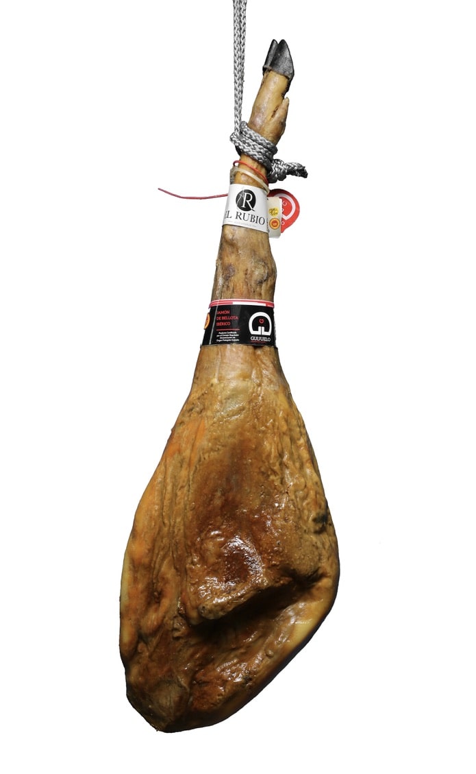 Jamón de Bellota Ibérico, 75% raza ibérica - Jamones y Embutidos El Rubio