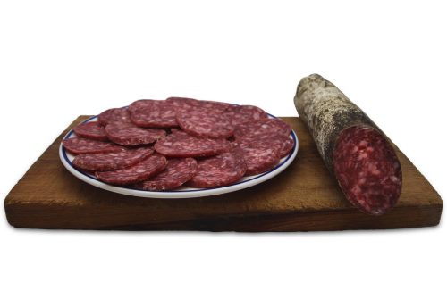 Salchichón ibérico de bellota loncheado . Jamones y Embutidos El Rubio