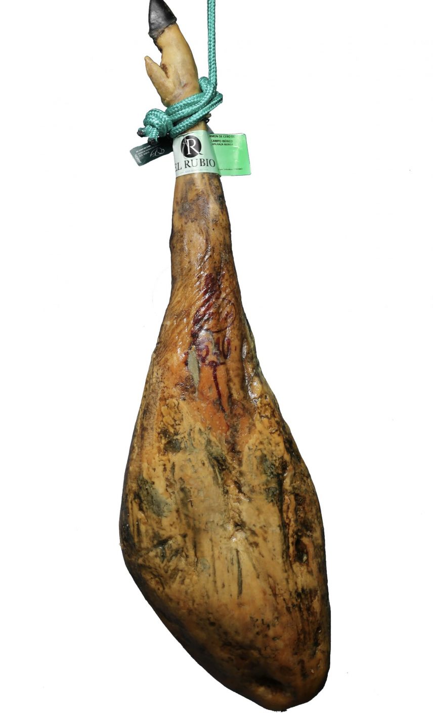 Jamón entero de Cebo Ibérico Loncheado - Jamones y Embutidos El Rubio