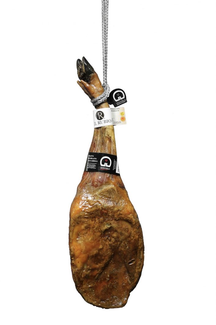 Paleta de Bellota 100% Ibérico -Jamones y Embutidos El Rubio