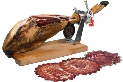 Loncheado Jamón de Bellota Ibérico, 50% raza ibérica - Jamones y Embutidos El Rubio