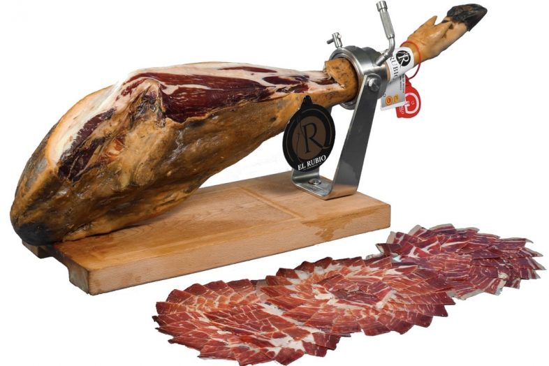 Loncheado Jamón de Bellota Ibérico, 50% raza ibérica - Jamones y Embutidos El Rubio