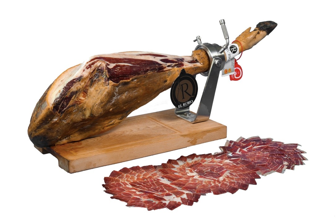 Loncheado Jamón de Bellota Ibérico, 50% raza ibérica - Jamones y Embutidos El Rubio